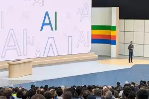 Sundar Pichai Launching Google AI Overviews Feature