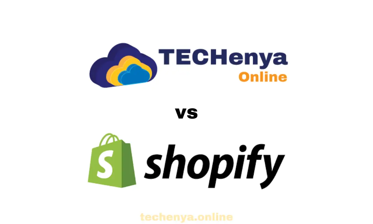 TECHenya Online vs Shopify