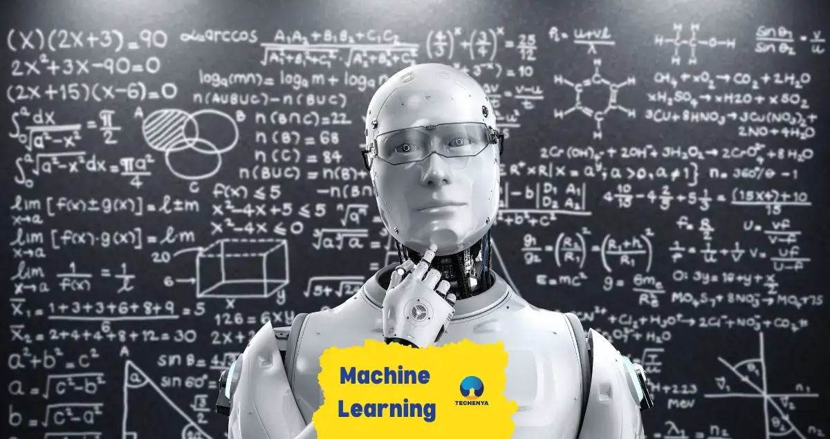 Diagram showing machine learning algorithms, a core component of AI automation for business in Kenya.