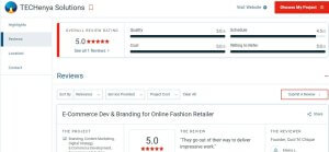 TECHenya Online Reviews on Clutch