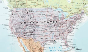 United States of America Map