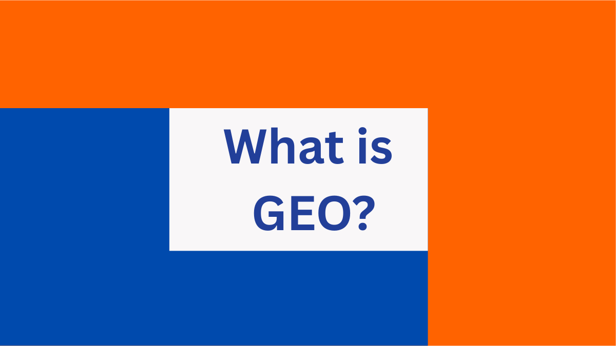 What is GEO - TECHenya Solutions